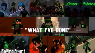 "What I've done" - Minecraft Montage Music Video [Tylibark fights] MMV by @ShadowCreeperAnimations