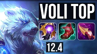 VOLI vs GRAGAS (TOP) | Rank 5 Voli, 8 solo kills, 8/1/4, 900+ games, Godlike | BR Challenger | 12.4