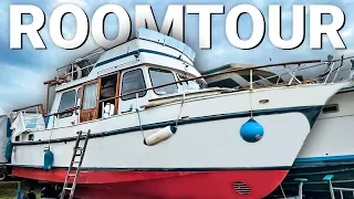 SO sieht unserer GESUNKENES BOOT jetzt aus! ROOMTOUR (Aktueller Stand) | Projekt Beluga