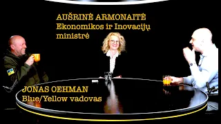 Ramanauskas 20230510 AUŠRINĖ ARMONAITĖ ir JONAS OEHMAN