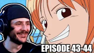 LUFFY DEFEATS ARLONG!! - One Piece Episode 43/44 First Time Reaction