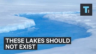 55 lakes in Eastern Antarctica that shouldn’t exist