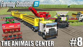 NEW Equipment and Selling 800.000l of SILAGE | Animals Center | Timelapse #8 | Farming Simulator 22