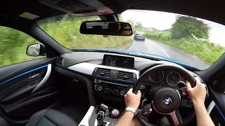 2017 BMW F30 320 M Sport POV Test Drive (Facelift LCI)