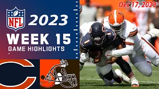 Chicago Bears vs Cleveland Browns Week 15 FULL GAME 12/17/23 | NFL Highlights Today