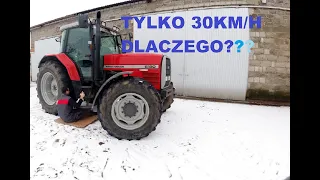 Dlaczego Massey Ferguson jedzie tylko 30km/h ???