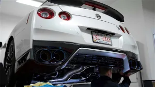 Nissan GTR R35 Tomei Exhaust Install