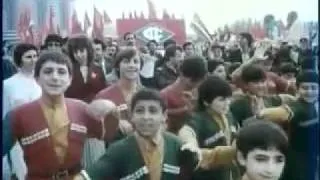 Azerbaijan  Soviet Parade 1985 in Baku