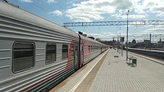 ЧС7-011 с поездом 376 Москва - Воркута