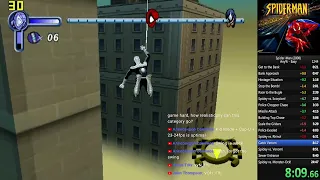 Spider-Man 2000 Any% (Easy Mode) Speedrun 24:24