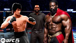 PS5 | Bruce Lee vs. African Templar (EA Sports UFC 5)