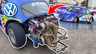 CRAZY VW BEETLE HITS THE DYNO!