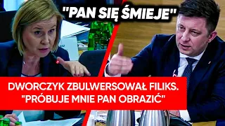 Zawrzało na komisji. Filiks rozsierdzona: Próbuje mnie pan obrazić