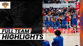 New York Knicks | IT'S TEAM BASKETBALL | Full Game Highlights (Jan. 13, 2023)