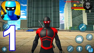 Blue Storm : Superhero Game - Gameplay Walkthrough Part 1 Boss Fight (Android,iOS)