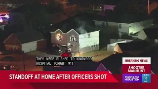 Update: Police in standoff with man believed to have shot 3 officers in past 24 hours