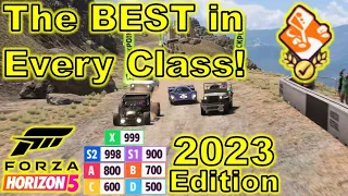 The BEST Car In Each Class For Dirt Racing In Forza Horizon 5 - 2023 Edition!