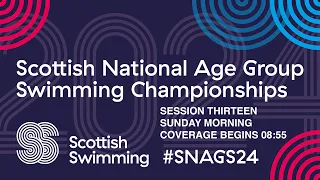 2024 Scottish National Age Group Championships - Session Thirteen - Sunday Morning