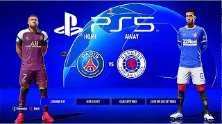 FIFA 21 PS5 PSG - RANGERS | MOD Ultimate Difficulty Career Mode HDR Next Gen