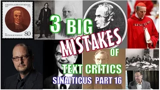 20 Three Big Mistakes of Text Critics