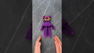 Cute towel art teddy bear | easy towel folding animal