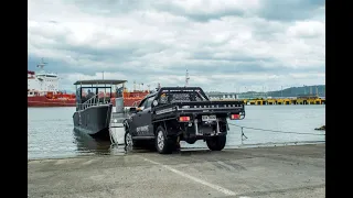 10m landing craft barge video