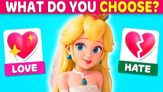 LOVE or HATE? | Who is your Favorite Character? | Movie Quiz | Super Mario, Elemental, Frozen