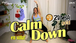 Calm Down - Rema / bailar dance coreo EN SILLA - Zumba GOLD 💃🏻 - Euge Carro ⚡️