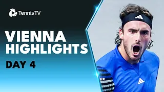 Medvedev vs Dimitrov; Sinner, Rublev & Tiafoe Feature | Vienna 2023 Highlights Day 4