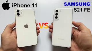 iPhone 11 vs S21 FE 5G Speed & Multitasking Test | A13 Bionic vs Exynos 2100 (HINDI)