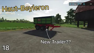 BUYING ANOTHER GRAIN TRAILER--FS 22 Haut-Beyleron Ep 18