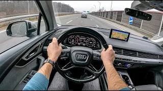 2015 Audi Q7 | 3.0 TDI 272 HP | POV Test Drive