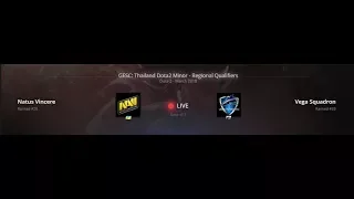 DOTA 2 LIVE || Natus Vincere vs Vega Squadron ||BO3 || GESC: Thailand Dota2 Minor