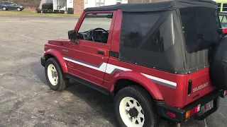 1986 Suzuki Samurai Video Walk Around Tobin Motor Works