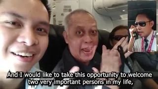 VIRAL NGAYON ANG ISANG PILOT - CAPTAIN GENESIS BERNARDO SURPRISES HIS PARENTS