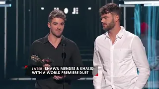 The Chainsmokers dedicated their billboard awared to AVICII