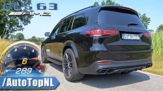 Mercedes AMG GLS 63 612HP 0-289 ACCELERATION TOP SPEED & SOUND by AutoTopNL