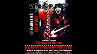 W.A.S.P. @ Harpo's - Detroit Mi 11/11/22