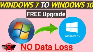 How to upgrade WINDOWS  7 to WINDOWS 10 without losing data ( HINDI) | With Explanation