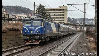 TRAFIC FEROVIAR | RAILWAY TRAFFIC | CÂMPINA, SINAIA, PREDEAL - FEBRUARIE | FEBRUARY 2022