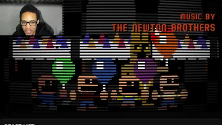 Five Nights at Freddy's Movie opening with the minigame sprites Reaction