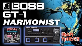 BOSS GT1 Harmonist, Harmonizer Maiden style Free Patch Settings