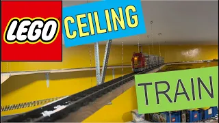 New Diagonal Bridge for My LEGO CEILING TRAIN