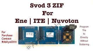 Flash ITE | Ene | Nuvoton Using Zif in Svod-3 | Svod-4 #Aditya11ttt & #Satishbhai