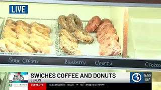 DARTING ACROSS CT: Switches Coffee and Donuts