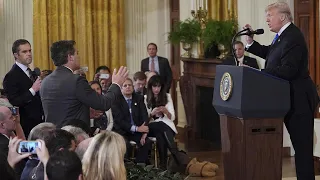 Was Video of Reporter Jim Acosta Doctored to Look More Aggressive?