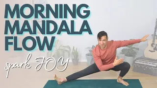 Morning Yoga - Mandala Flow to Spark Joy | David O Yoga