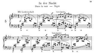 Robert Schumann - Fantasiestücke Op. 12 : In Der Nacht [With score]