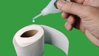 miracles of super glue and tissue that craftsmen keep secret , super glue and tissue paper