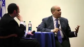Mayor Cory Booker at Yeshiva University